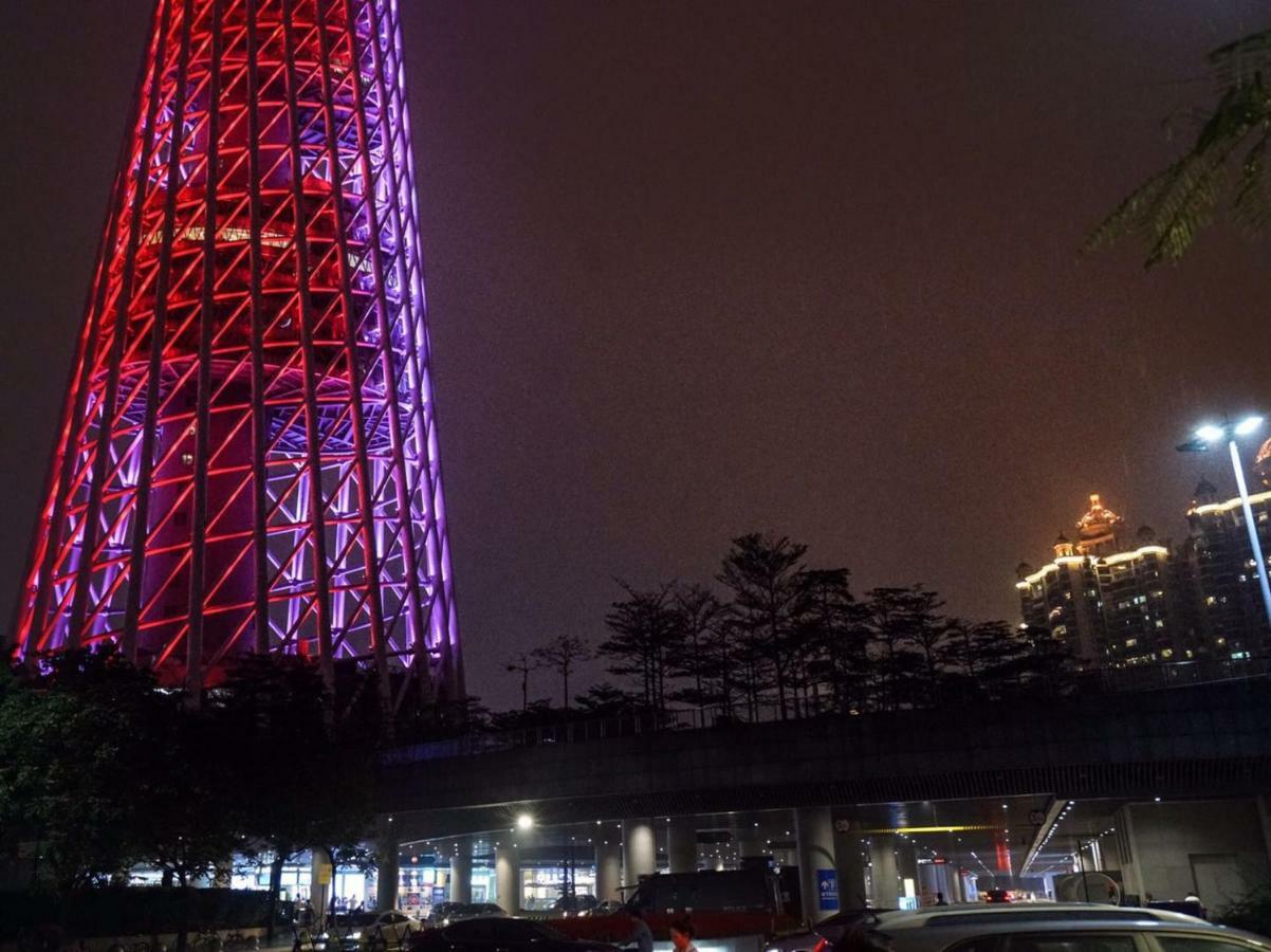 Echarm Hotel Canton Tower Pazhou Exhibition Center Exteriör bild