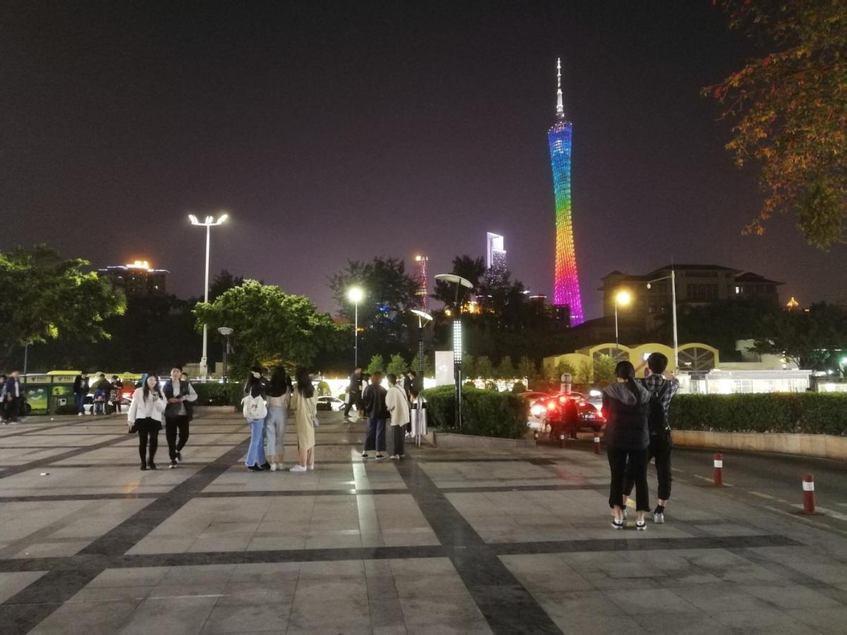 Echarm Hotel Canton Tower Pazhou Exhibition Center Exteriör bild